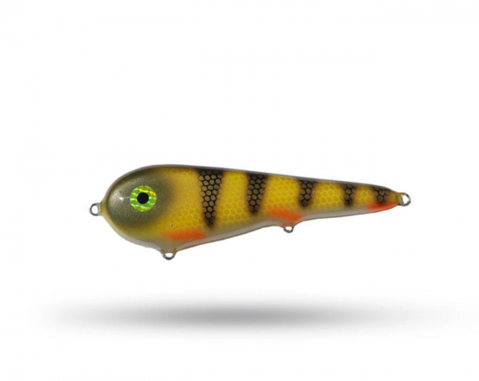 Smuttly Dog Stubby D - Lt Perch i gruppen Fiskedrag / Jerkbaits hos Örebro Fiske & Outdoor AB (Stubby D Lt Perch)